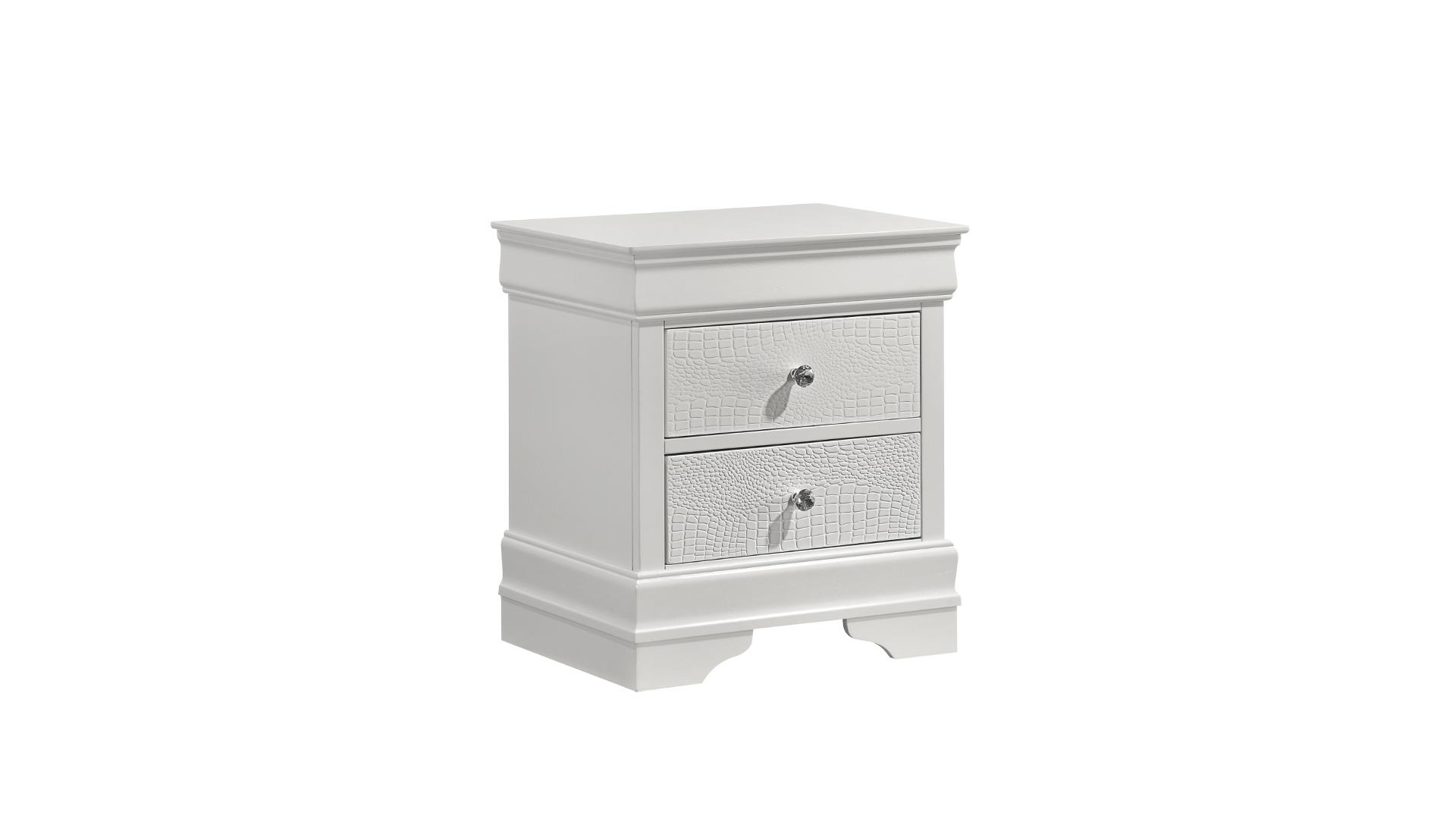 Blaze Nightstand White