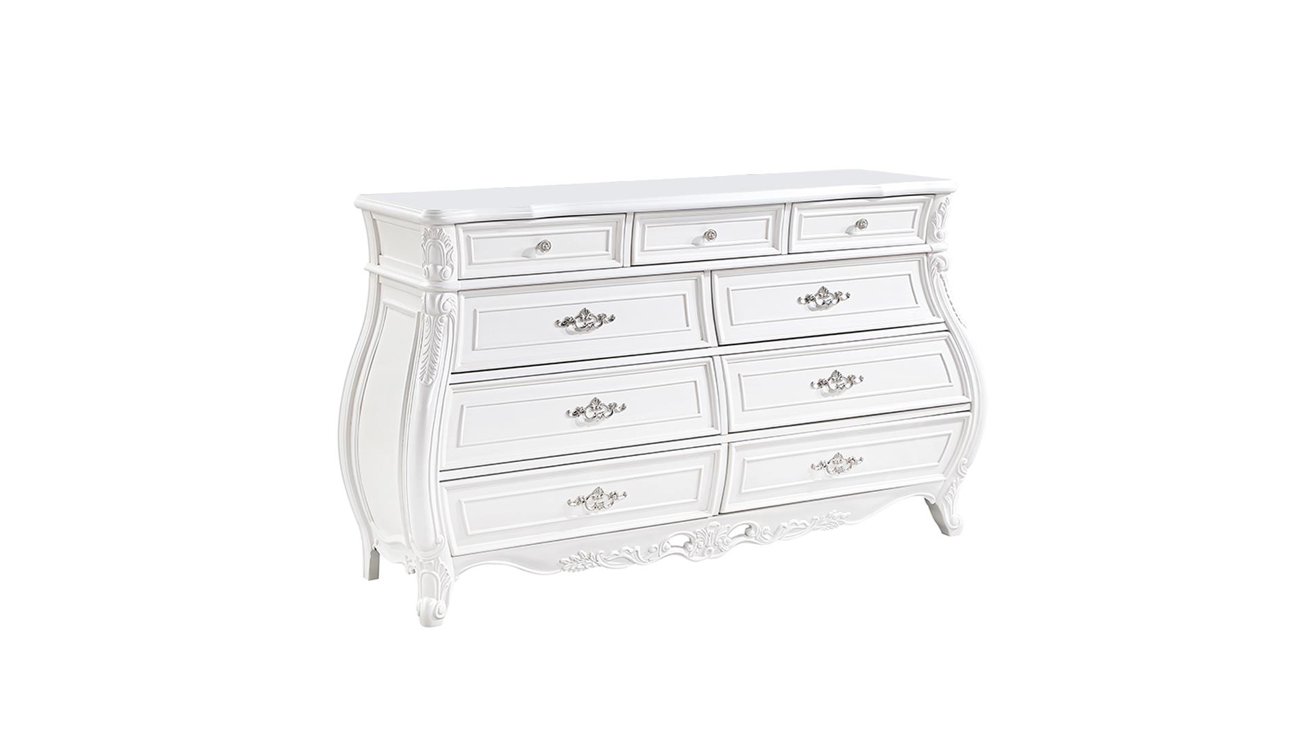 Opulence Dresser in White