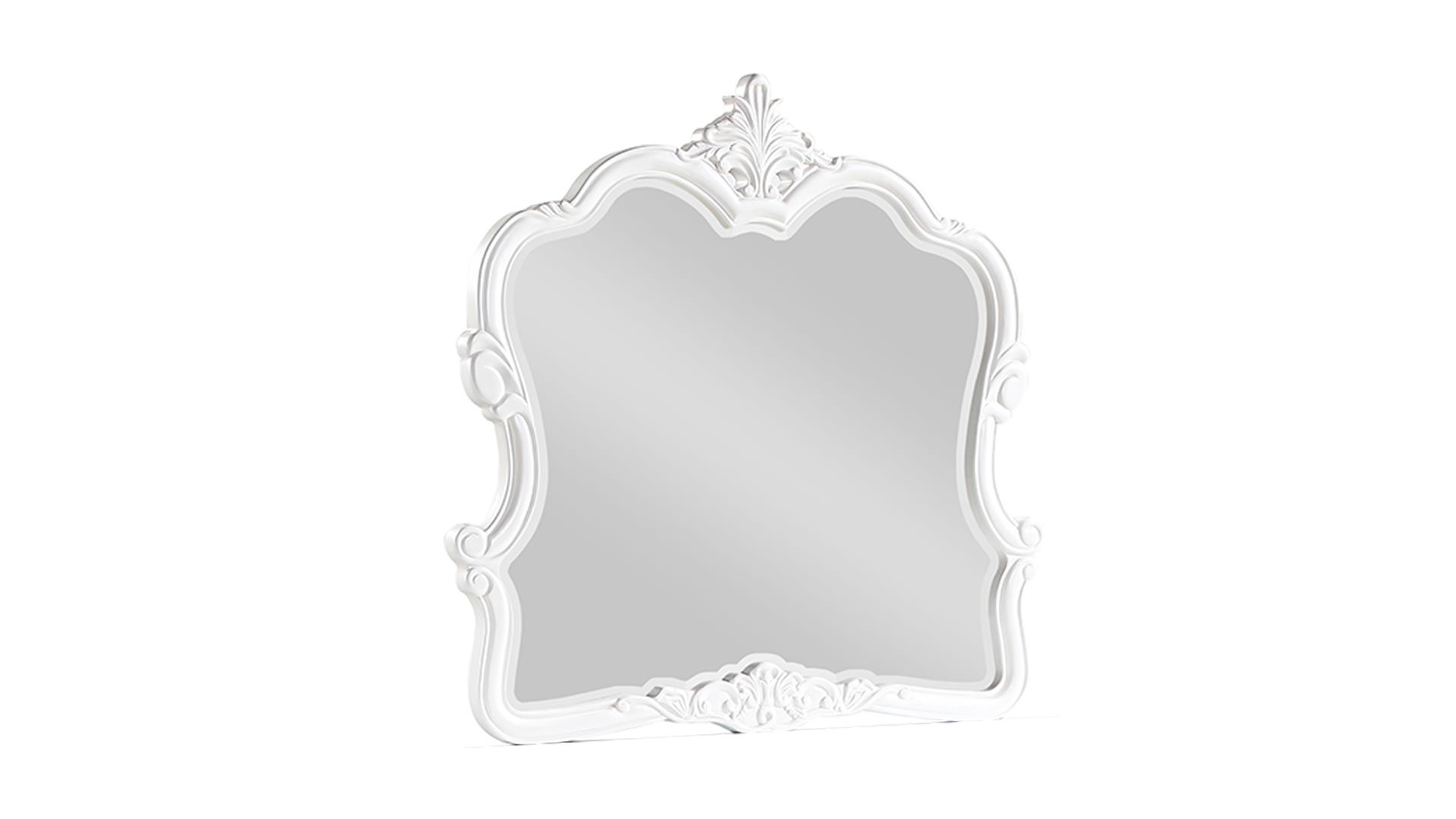 Opulence Mirror in White
