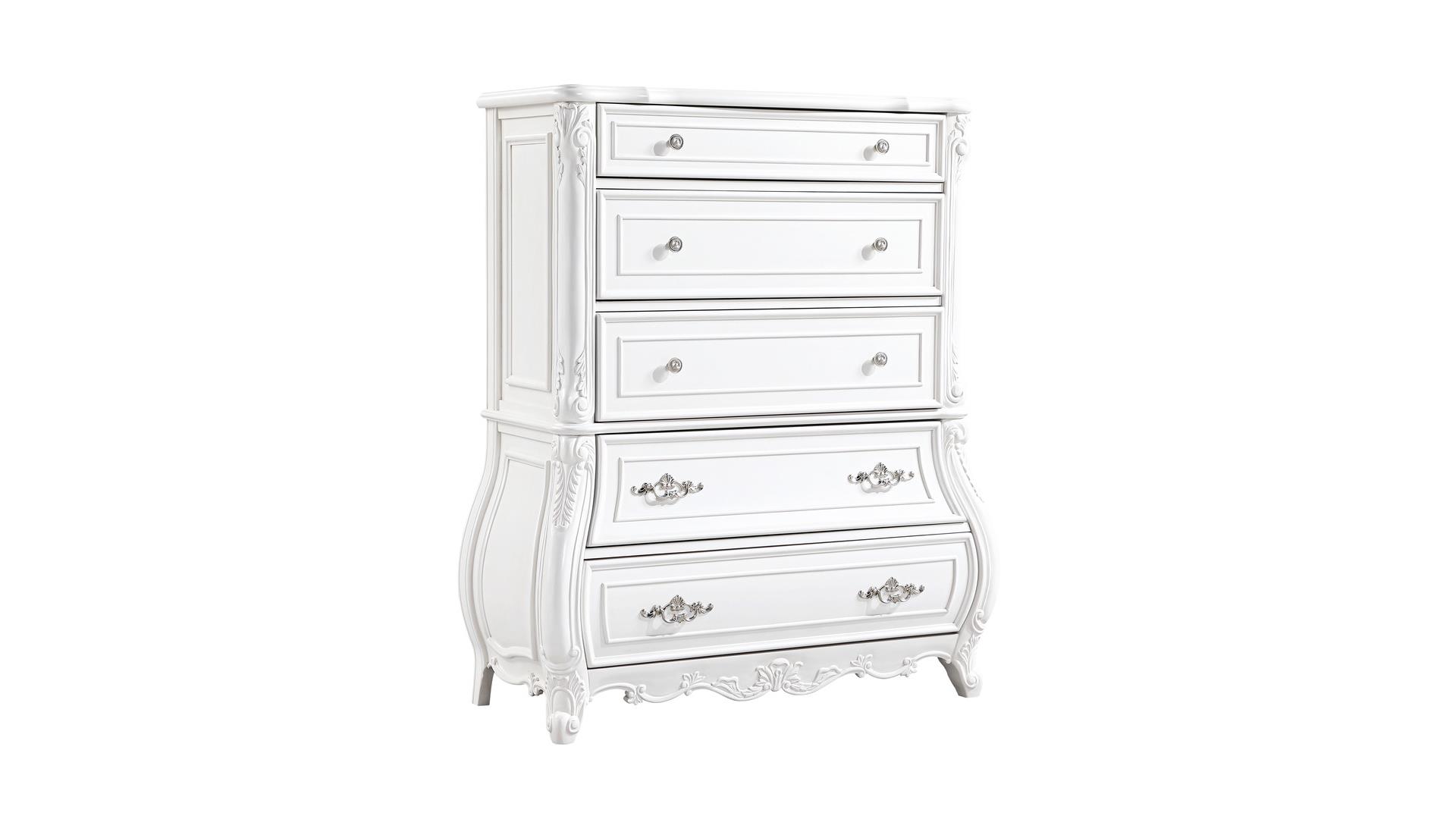 Opulence Chest in White